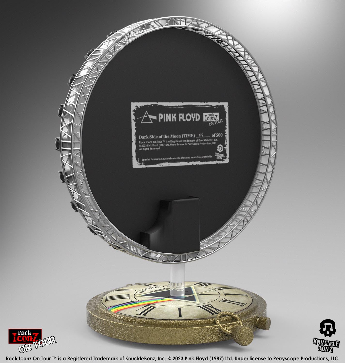 Pink Floyd “Time” Projection Screen KnuckleBonz Statue